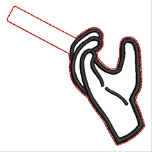 Load image into Gallery viewer, "C" Sign Language Fob