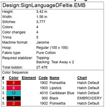 Load image into Gallery viewer, "D" Sign Language Fob