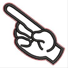 Load image into Gallery viewer, "D" Sign Language Ornament