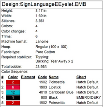 Load image into Gallery viewer, "E" Sign Language Fob