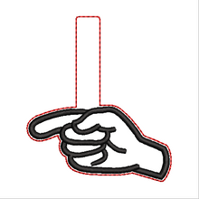 Load image into Gallery viewer, “G” Sign Language Fob