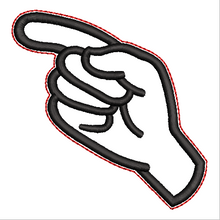 Load image into Gallery viewer, "G" Sign Language Ornament