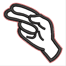 Load image into Gallery viewer, "H" Sign Language Ornament