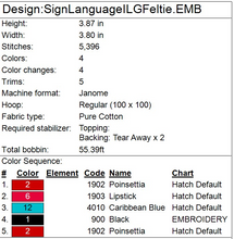 Load image into Gallery viewer, "I" Sign Language Ornament