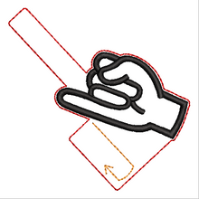 Load image into Gallery viewer, “J” Sign Language Fob