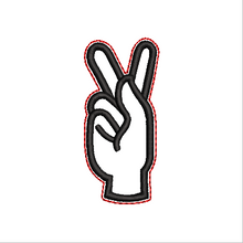 Load image into Gallery viewer, “K” Sign Language Fob