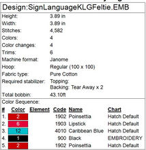Load image into Gallery viewer, “K” Sign Language Ornament