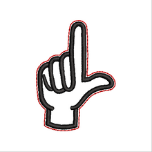 Load image into Gallery viewer, “L” Sign Language Fob
