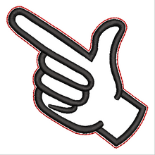 Load image into Gallery viewer, “L” Sign Language Ornament