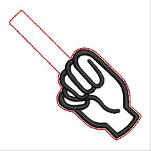 Load image into Gallery viewer, “M” Sign Language Fob