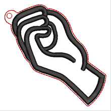 Load image into Gallery viewer, “O” Sign Language Ornament