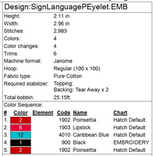 Load image into Gallery viewer, “P” Sign Language Fob