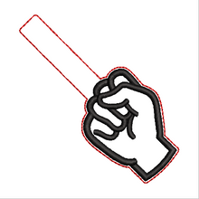 Load image into Gallery viewer, “S” Sign Language Fob