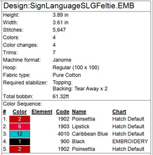 Load image into Gallery viewer, “S” Sign Language Ornament