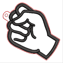 Load image into Gallery viewer, “S” Sign Language Ornament