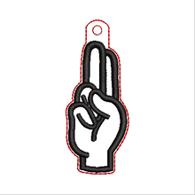 Load image into Gallery viewer, “U” Sign Language Fob