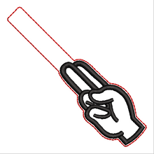 Load image into Gallery viewer, “U” Sign Language Fob