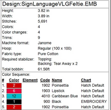 Load image into Gallery viewer, “V” Sign Language Ornament