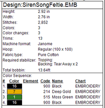 Load image into Gallery viewer, Siren Song Fob