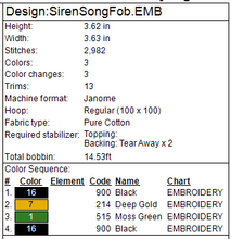 Load image into Gallery viewer, Siren Song Fob
