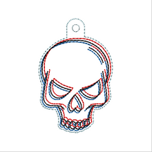 Load image into Gallery viewer, Skull 3D Fob