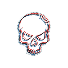 Load image into Gallery viewer, Skull 3D Fob