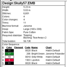 Load image into Gallery viewer, Skully 5x7