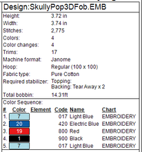 Load image into Gallery viewer, Skully Pop 3D Fob