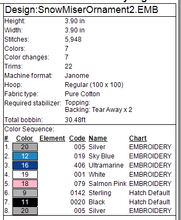 Load image into Gallery viewer, ITH Mr. Snow Ornament