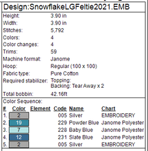 Load image into Gallery viewer, Snowflake Ornament