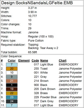 Load image into Gallery viewer, Socks and Sandals Ornament