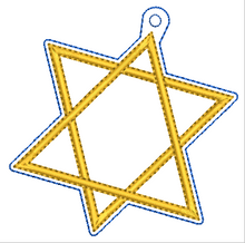 Load image into Gallery viewer, ITH Star of David Ornament