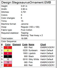 Load image into Gallery viewer, Stegosaurus Ornament