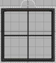 Load image into Gallery viewer, ITH 4 Square Game Piece Appliqué Bookmark