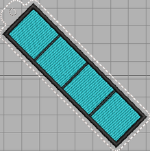 Load image into Gallery viewer, ITH "I" Shaped Game Piece Eyelet