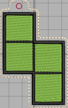 Load image into Gallery viewer, ITH "Z" Shaped Game Piece Eyelet