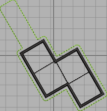 Load image into Gallery viewer, ITH "Z" Shaped Game Piece Fob