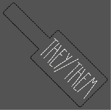 Load image into Gallery viewer, They/Them Pronouns Fob