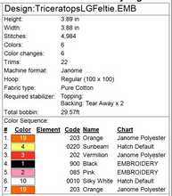 Load image into Gallery viewer, Triceratops Ornament