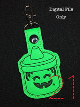 Load image into Gallery viewer, Halloween Witch Bucket Fob
