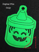 Load image into Gallery viewer, Halloween Witch Bucket Ornament