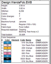 Load image into Gallery viewer, Wanda Fob