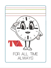 Load image into Gallery viewer, Welcome Committee 5x7 Zipper Bag