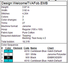 Load image into Gallery viewer, Welcome Committee Fob