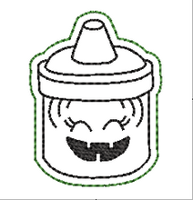 Load image into Gallery viewer, Halloween Witch Bucket Feltie