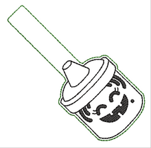 Load image into Gallery viewer, Halloween Witch Bucket Fob