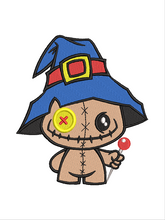 Load image into Gallery viewer, Witch Poppet 5x7