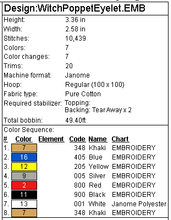 Load image into Gallery viewer, Witch Poppet Fob