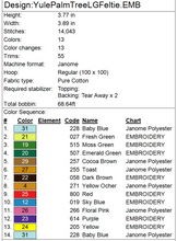 Load image into Gallery viewer, Yule Palm Ornament