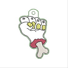 Load image into Gallery viewer, Zombie Hand Fob